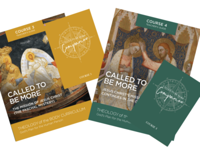 Called to Be More Courses 3 & 4 Teacher’s Guide & Student Companion Books-PREORDER (Sophomore Year Semesters 1 & 2)