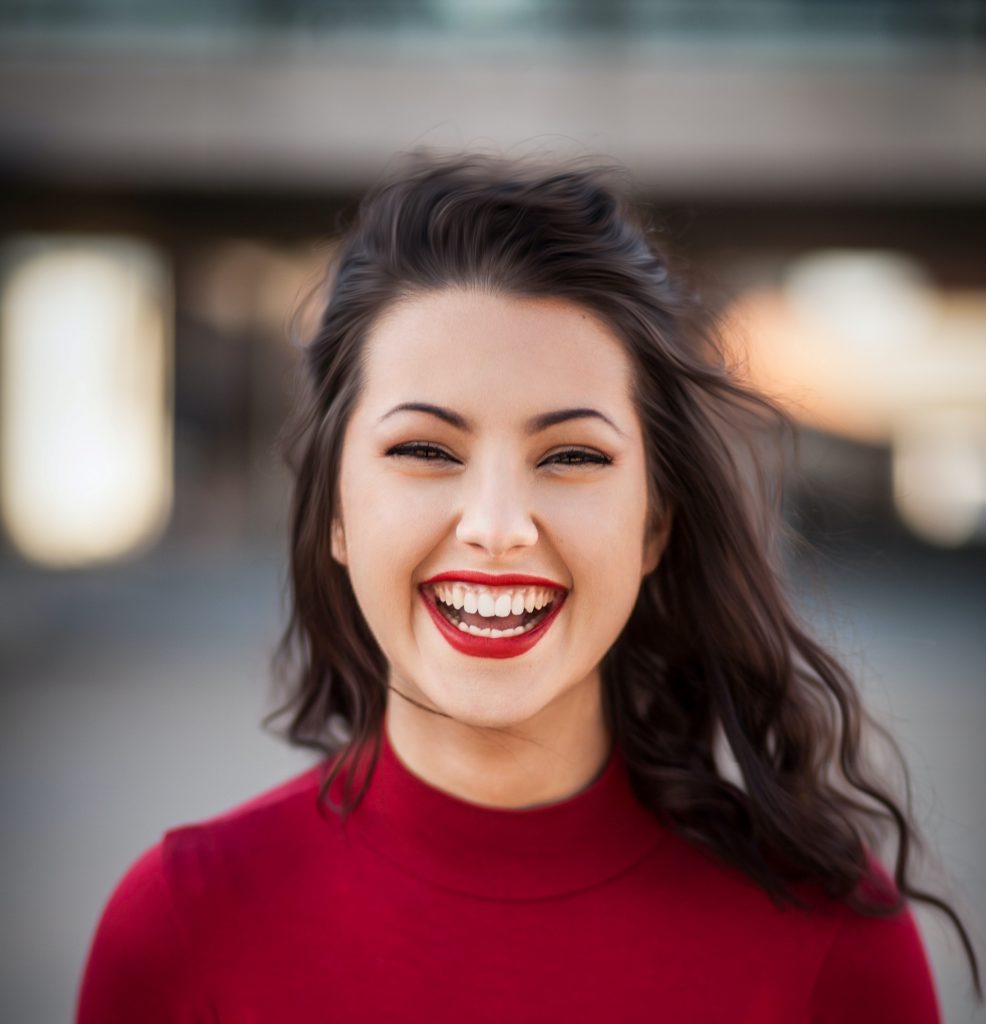 Smiling Young lady