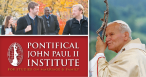 image of John Paul II Institute logo