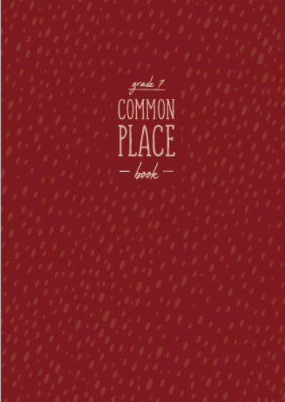 Grade 7 TOB Common Place Book