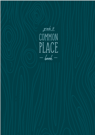 Grade 8 Student Commonplace Book Cover